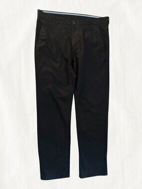 Zara Man Basic Collection Black Chino Pants